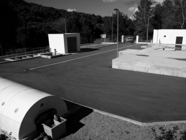 Wastewater treatment plant in Sant Josep