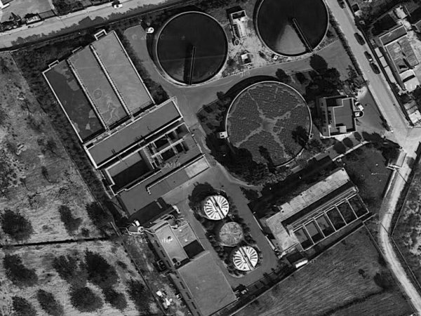 Wastewater treatment plant in Sant Antoni