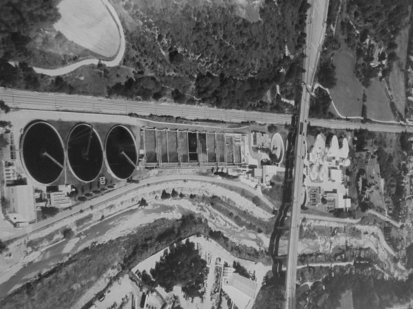 Wastewater treatment plant in Terrassa
