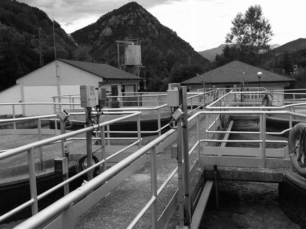 Wastewater treatment plant in El Pont de Suert
