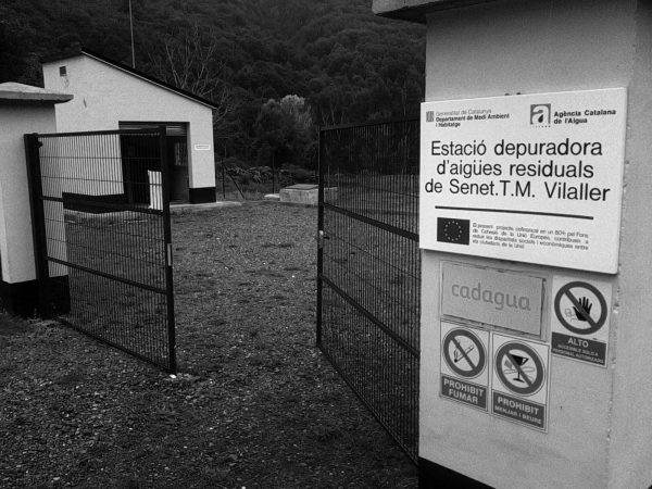 Wastewater treatment plant in Senet