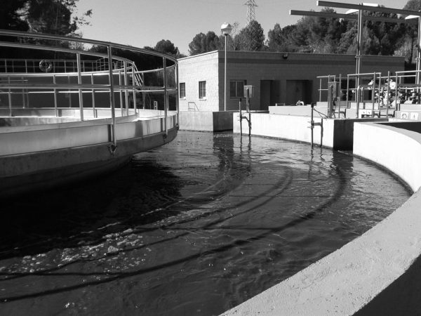 Wastewater treatment plant in Castellví de Rosanes