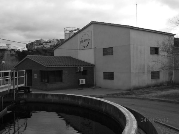 Wastewater treatment plant in Gelida