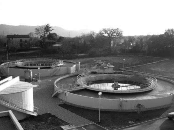 Wastewater treatment plant in Sant Antoni de Vilamajor