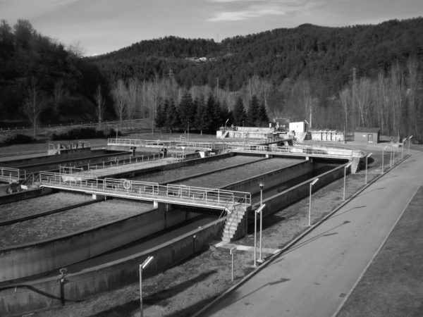 Wastewater treatment plant in Ripoll