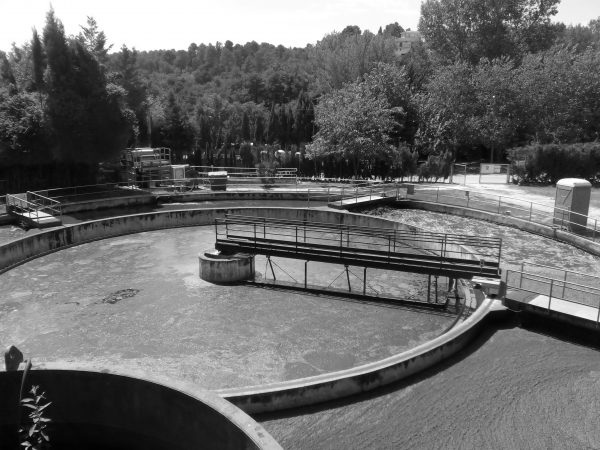 Wastewater treatment plant in Aiguaviva Parc