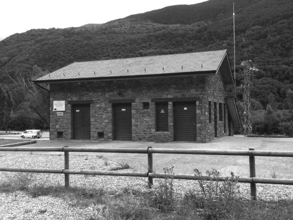 Wastewater treatment plant in Barruera