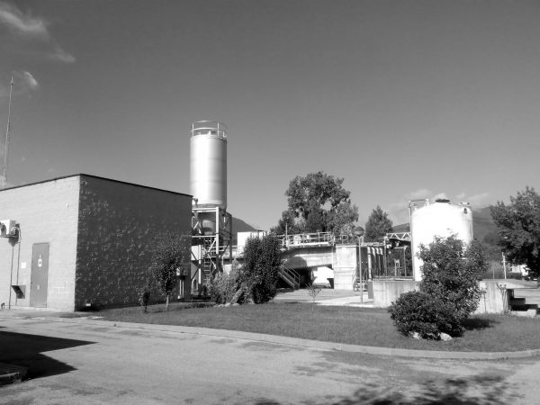 Wastewater treatment plant in Anglès