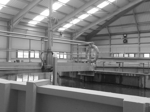 Wastewater treatment plant in Boí