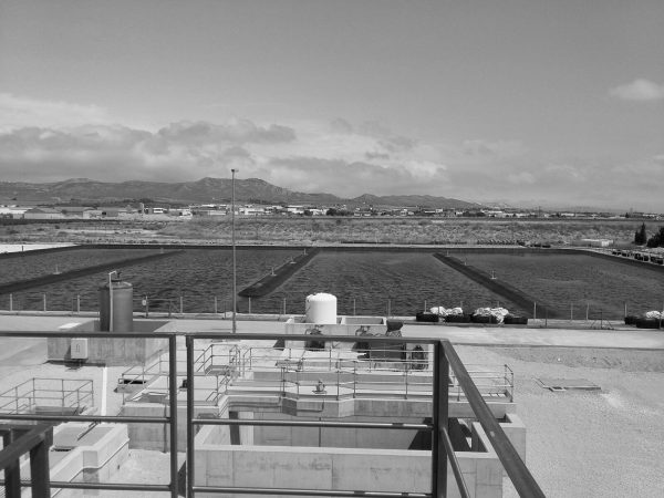 Wastewater treatment plant in Yecla