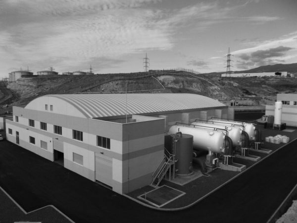 Seawater desalination plant in Granadilla