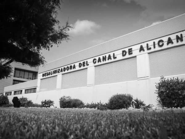 Seawater desalination plant in Alicante
