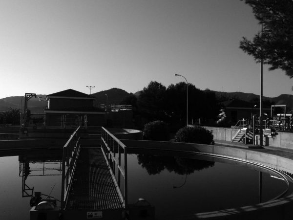 Wastewater treatment plant in La Unión