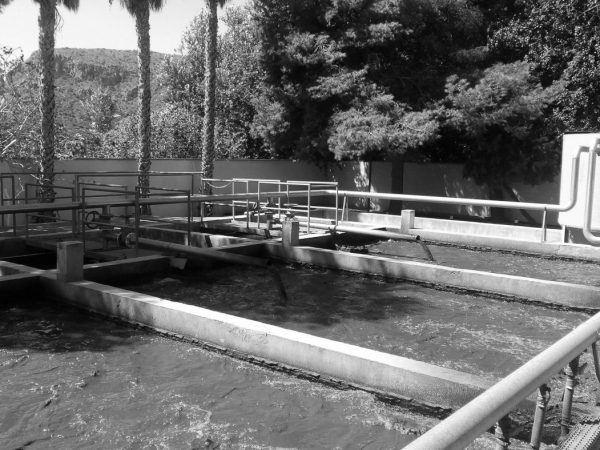 Wastewater treatment plant in Portmán
