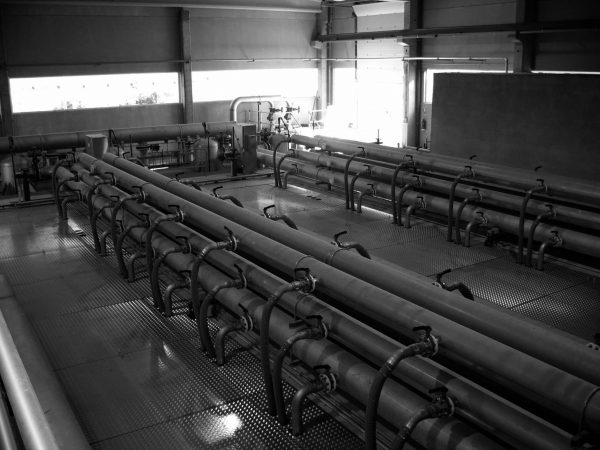 Wastewater treatment plant in San Pedro del Pinatar