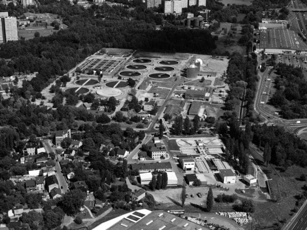Wastewater treatment plant in Chorzów Klimzowiec