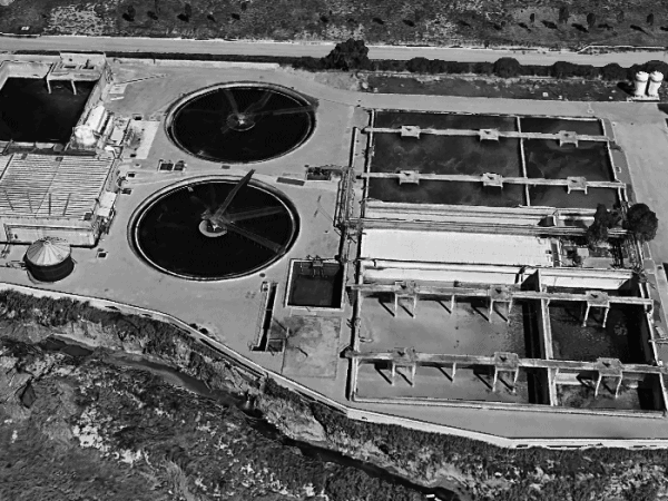 Industrial wastewater treatment plant at Heineken Valencia