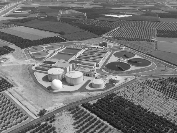 Wastewater treatment plant in Albufera Sur
