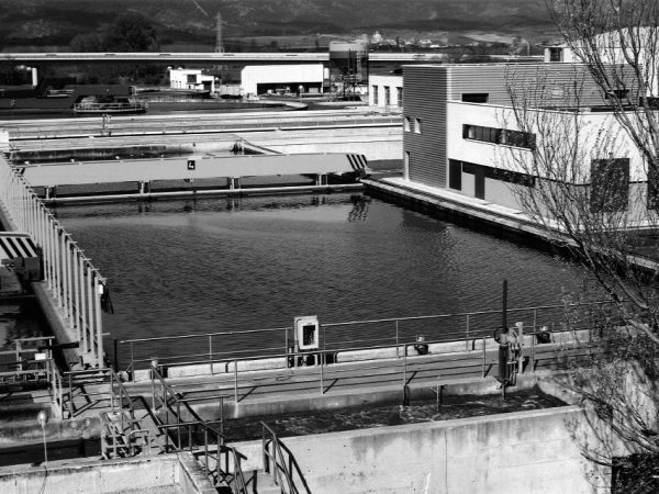 Wastewater treatment plant in Crispijana