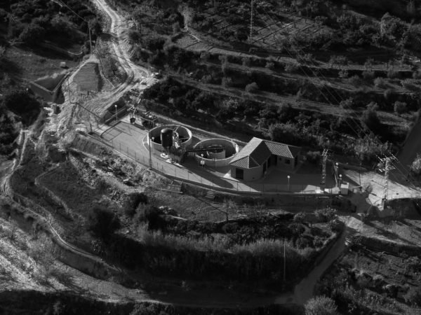 Wastewater treatment plant in El Berro