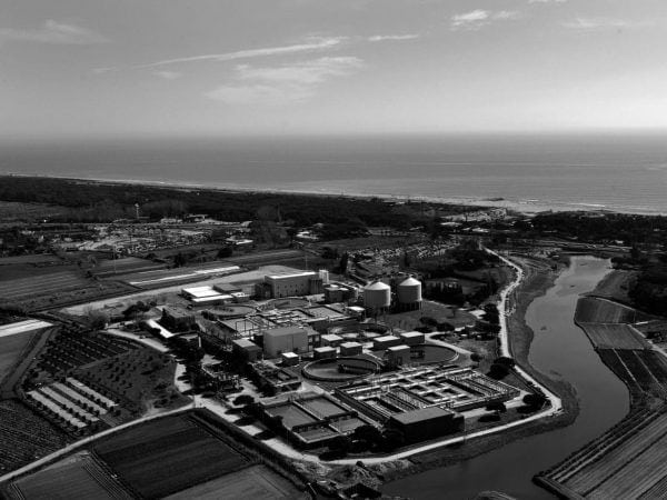 Wastewater treatment plant in Gavá - Viladecans
