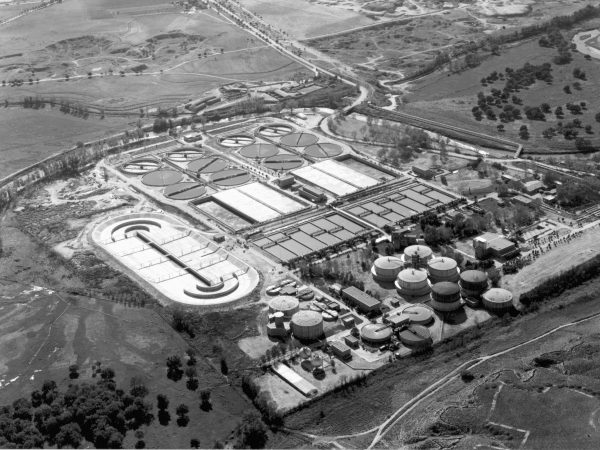 Wastewater treatment plant in Sur Madrid