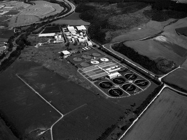 Wastewater treatment plant in Arazuri