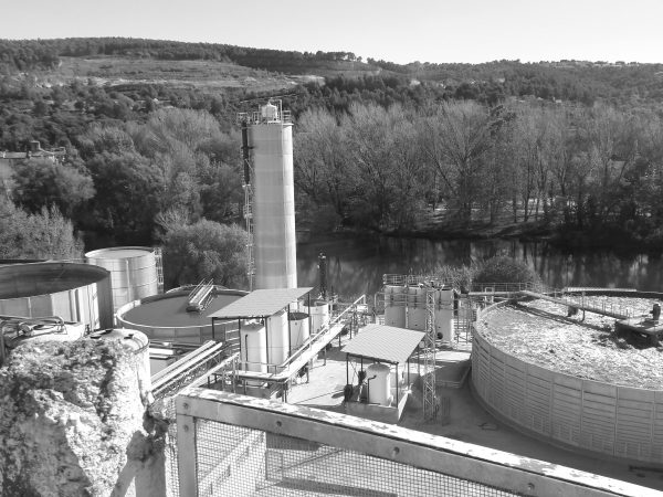 Industrial wastewater treatment plant in Sarria de Ter