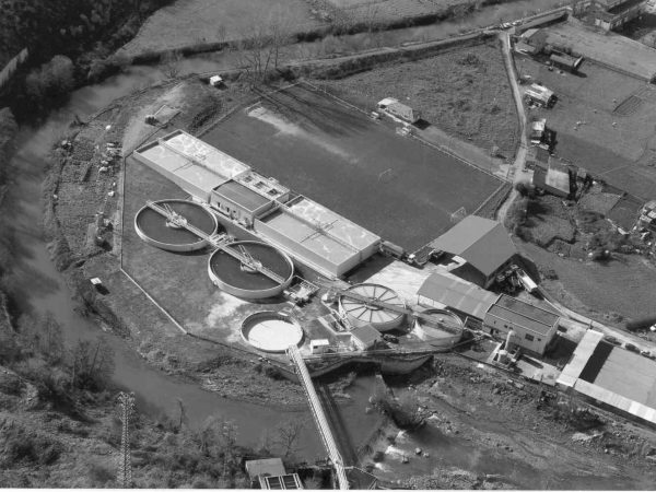 Industrial wastewater treatment plant at Kimberly-Clark (Aranguren, Vizcaya)