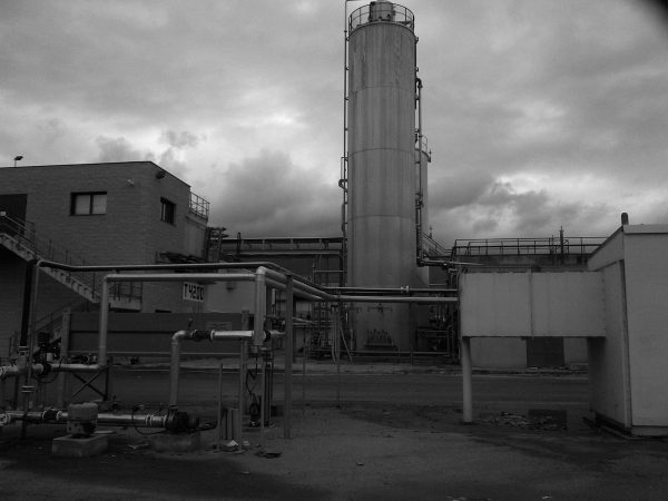 Industrial wastewater treatment plant in La Alqueria