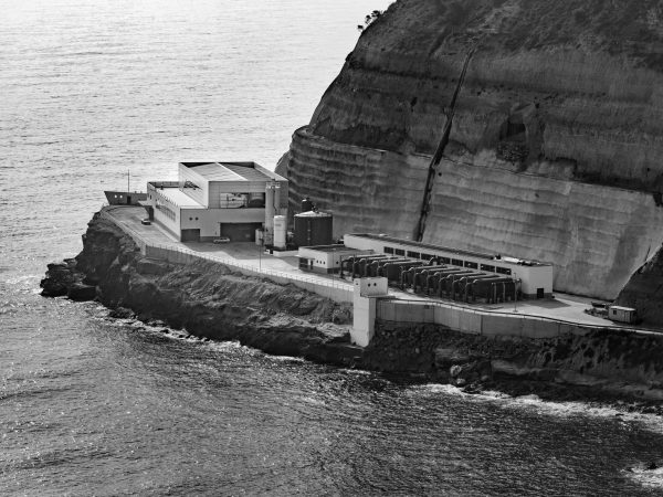 Seawater desalination plant in Melilla