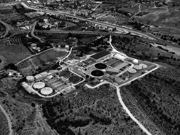 Wastewater treatment plant in Monte Orgegia