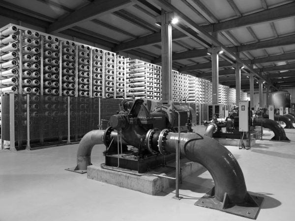 Drinking water treatment plant in Sant Joan Despí