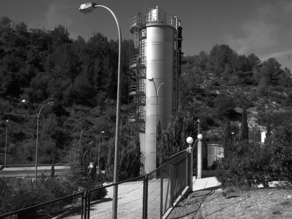 Industrial wastewater treatment plant in Font Salem (Salem)
